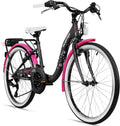 Bergsteiger Straßenfahrräder, Atlantis 20/24 Zoll Kinderfahrrad Citybike 6/18 Gang StVZO