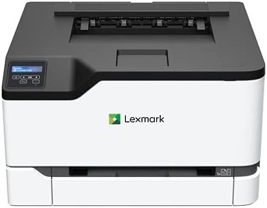 Lexmark Laserdrucker, CS331dw Color - Singlefunction 24ppm A8, Schwarz, Weiß