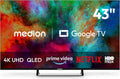 MEDION 108 (43 QLED cm Zoll) Fernseher, 4K Smart TV - MD 843701
