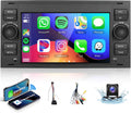VECHTEL Digital Media-Receiver, 2G+64G Autoradio Android 13 für Ford Focus Fiesta C/S-Max Transit Galaxy Mondeo Connect