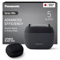 Panasonic Folienrasierer, ES-PV3B-K803 Series 900s Premium Kompakt-Rasierer, Nass- und Trockenrasierer mit 5 Klingen für Männer