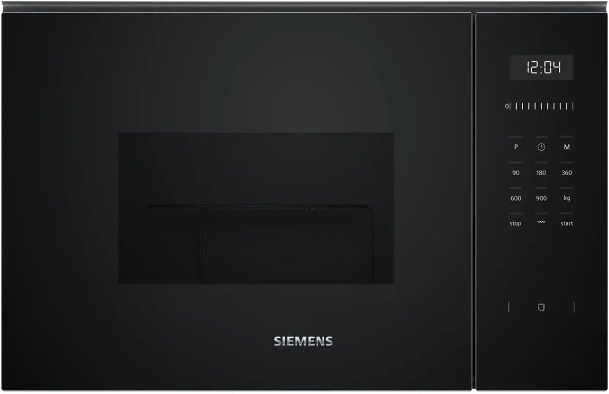 Siemens iQ500 Einbau- Mikrowelle, 59 × 38 cm Schwarz Edelstahl BE555LMB1