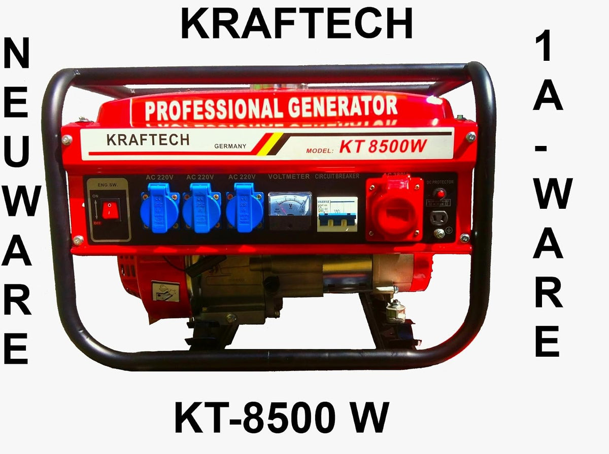 SWISS KRAFT Royal Line PK-6500W Kraftech Benzin Petrol Stromerzeuger Generator Stromgenerator
