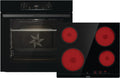 Gorenje Einbaubackofen-Set Jump Set Aqua C Kombination aus autarkem Kochfeld