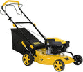AMYYTL Handgeführte Rasenmäher, tragbare, 60 l mit 144 cc Ohv 4-Takt-Motor