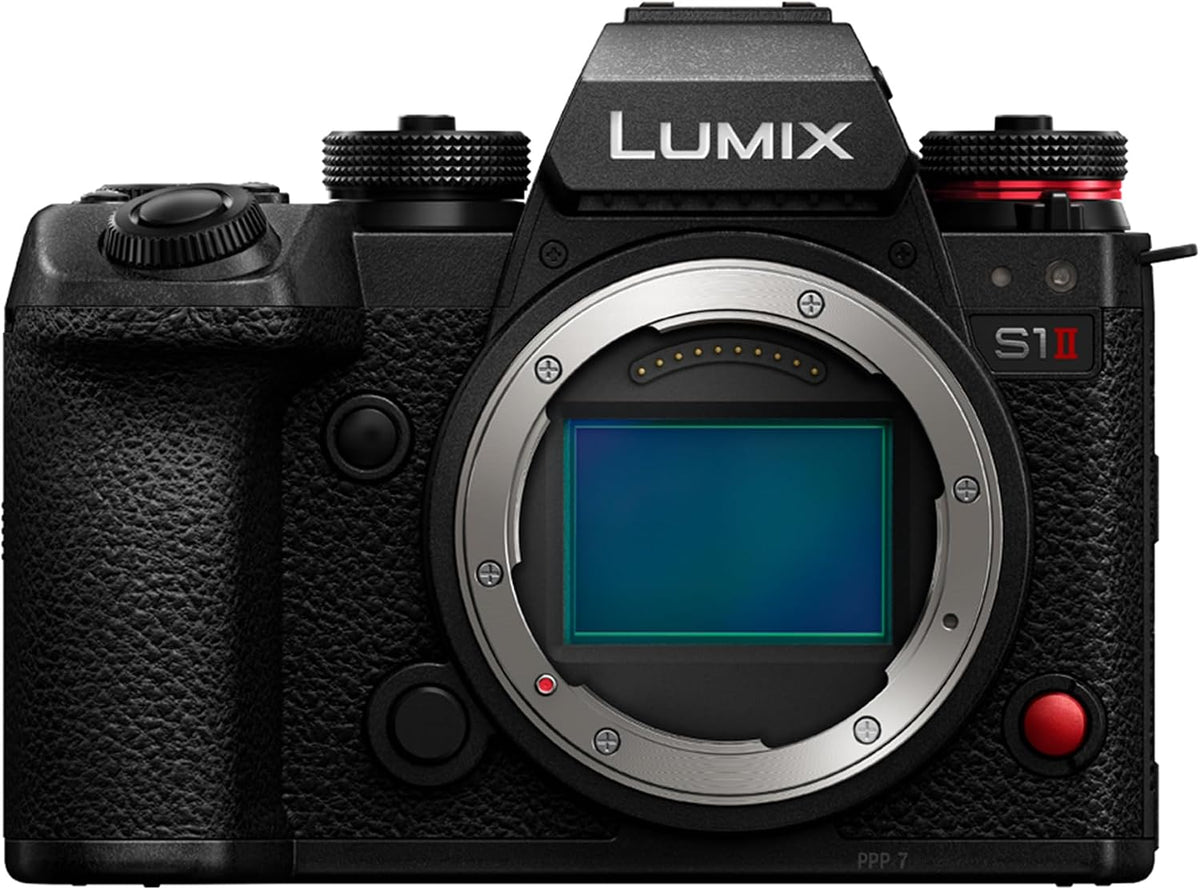 Panasonic Kamera,   LUMIX S1II Vollformat Kamera, Gehäuse, 4K 120p, 5.1K 60p Open Gate Video, 24MP, Active I.S, 4:2:2 10-bit Aufnahme, L-Mount
