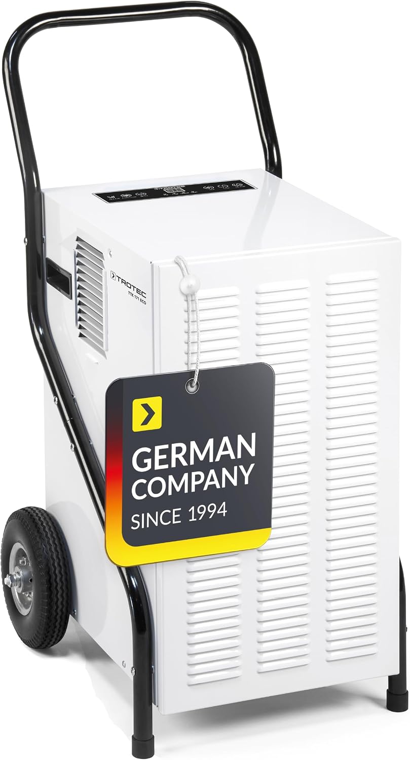 TROTEC Luftentfeuchter,   TTK 171 ECO Luftentfeuchter – Leistung 52 L/Tag – Fläche 90