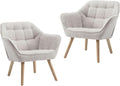 Sessel, Leinen, Beige, Ya-Home
