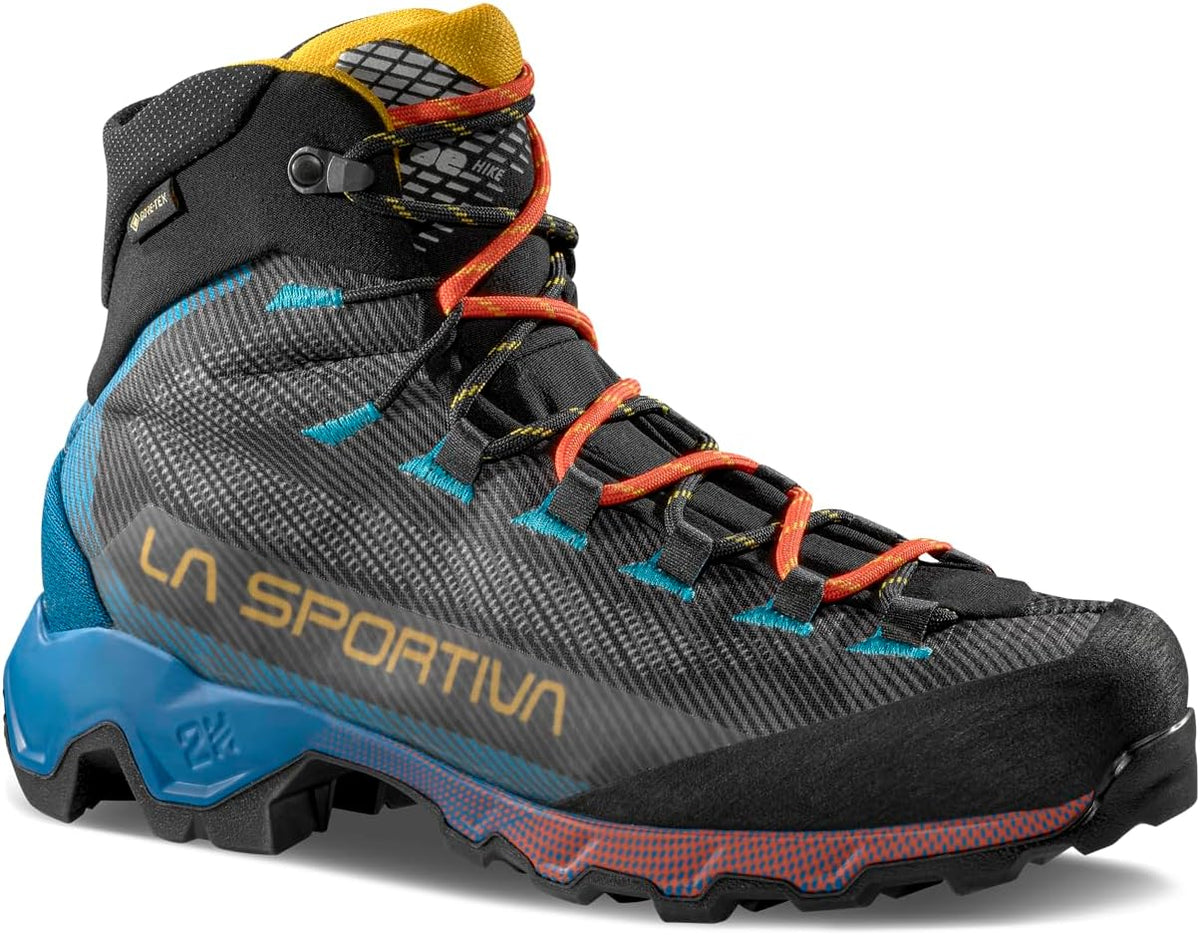 LA SPORTIVA Trekking- & Wanderschuhe, Aequilibrium Hike GTX Carbon/Tropic Blue