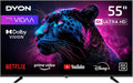 DYON 55 VX-2 55 4K UHD Movie Smart Zoll Smart Fernseher, mit HDR10