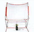 Teknigoo Ballwurfmaschinen, Tennis Maschine Mit Netz (12lb), Pickle bällewurfmaschinen Set für selbsttraining, Anfänger/Kinder/Trainer/Zuhause/Gericht