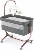Kinderbett, Cullami Beistellbett Anthrazit, CAM Il mondo del bambino