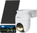 EZVIZ Überwachungskameras, 4G LTE Überwachungskamera Aussen Solar, CB8 Lite 4G mit 5W Solarpanel