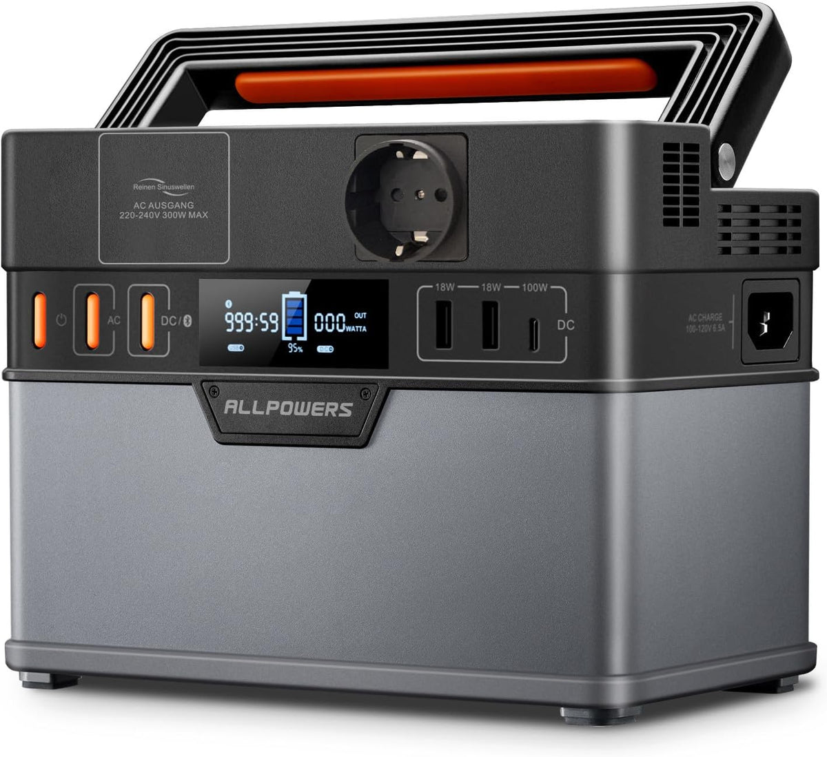 ALLPOWERS S300 PLUS Tragbarer Powerstation