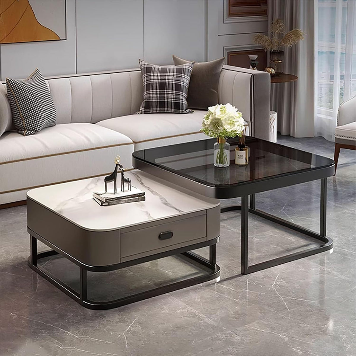 Couchtisch Quadratischer, forestalk