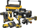 DEWALT Schlagschrauber, DCK305P3T-QW Akku-Kombopack (3-tlg) 18 Volt - DCH273 + DCF887 + DCG405 + DCB184x3 pcs 5Ah
