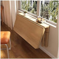 Couchtisch Wandmontierter Klapptisch ausziehbarer Ess- und, aus Massivholz (50, 8 × 119, 4 cm), platzsparend, vielseitige Lösung für kleine Räume