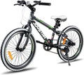 JOYSTAR 20-Zoll-Kinderfahrrad 7 12 Lubbock für Jungen und Mädchen im Alter von bis Jahren Hardtail- Mountainbike