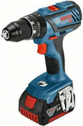 Bosch Professional Akku-Bohrschrauber, 18V System Akku-Schlagbohrschrauber GSB 18V-28 (max. Drehmoment 63 Nm, inkl. 2x 4.0Ah Akku