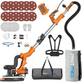 Protmex 1000W Trockenbauschleifer mit Integriertem Staubsauger, LED-Licht