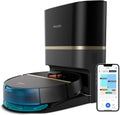 PHILIPS 7000 HomeRun Serie Roboter- Staubsauger, und Wischmopp, Ultra-starke 5000 Pa Saugleistung, Automatische Entleerungsstation, Vibrationsmopp