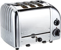 DUALIT Toaster,   NEWGEN Premium Toaster 3 Scheiben Poliert, handgefertigt in