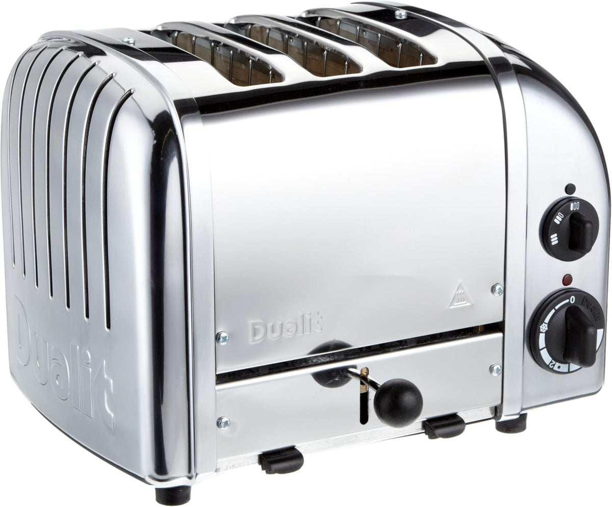 DUALIT Toaster,   NEWGEN Premium Toaster 3 Scheiben Poliert, handgefertigt in