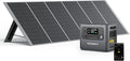 AFERIY Stromgenerator, 2400W2048Wh Solargenerator mit 400W Solarpanel, 1, 5Std Schnellladung